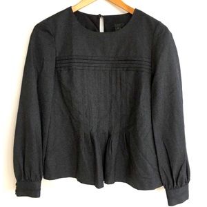 J. Crew charcoal Blouse